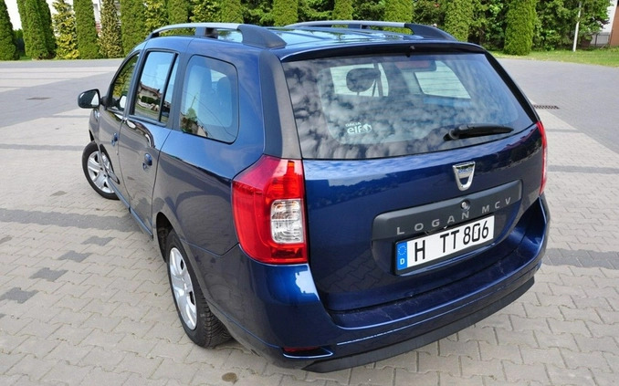 Dacia Logan cena 26900 przebieg: 141000, rok produkcji 2018 z Sieradz małe 781